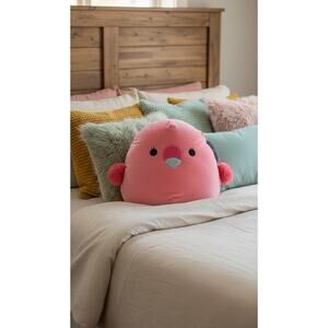 NWT Squishmallows Cookie the Flamingo Plush Pink 16 in